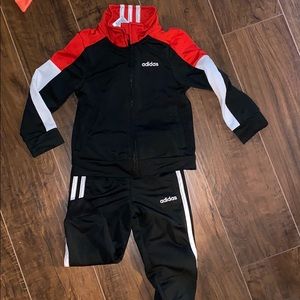 Adidas track-suit size 2T GUC